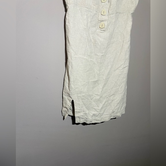 Urban Outfitters Avalon Linen Button-Front Mini Dress Size S - Picture 5 of 8